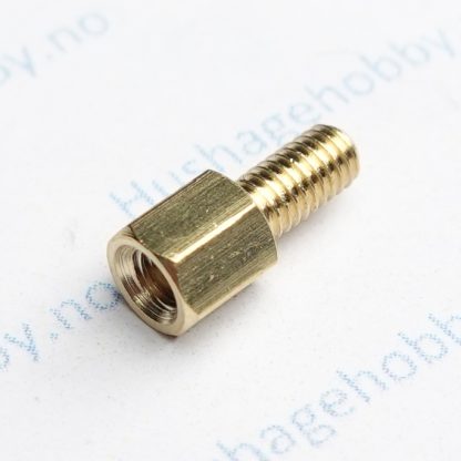 Avstandsbolt M3x5 + 6mm