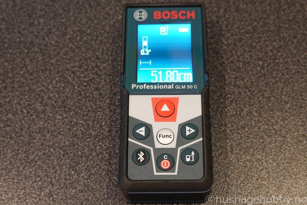 Bosch GLM 50 C avstand cm