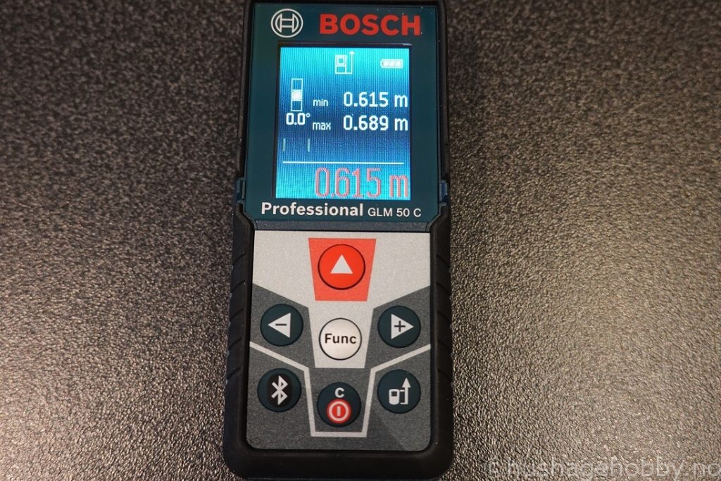 Bosch GLM 50 C avstand m